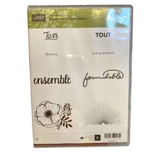 🍒 Stampin’Up! 🍒 “Simplement formidable” Stamp set